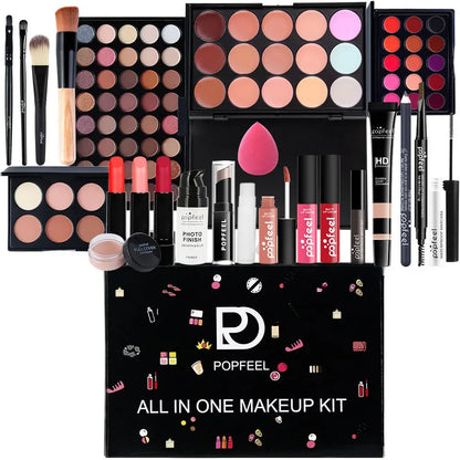 Professional Makeup Set Full Makeup Kit Eye Shadow Blush Foundation Face Powder Makeup Case Korean Cosmetic Christmas Gifts - Shello's Creative Boutique