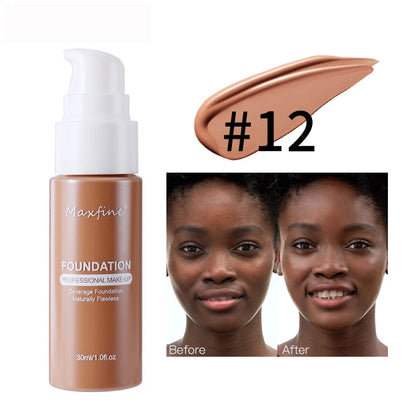 Liquid Foundation – 12 Numbered Options