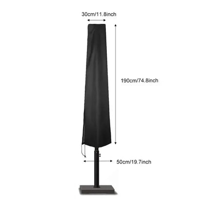 Waterproof Elastic Parasol Cover — Outdoor Umbrella Protection in 6 Sizes