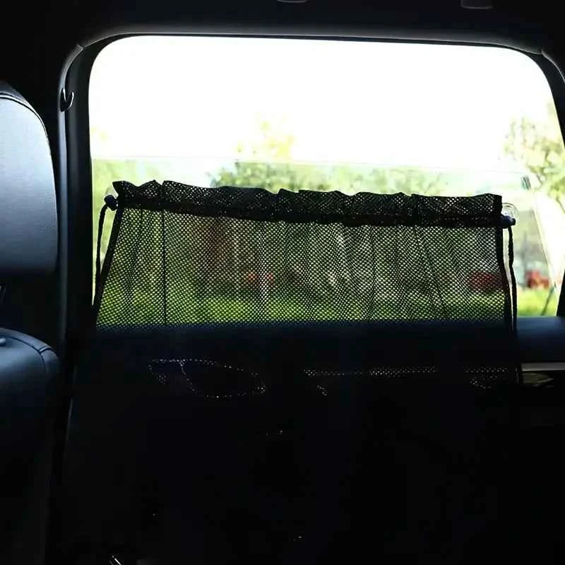 Summer Car Sunshade Curtains  , Blocks UV Rays, Keeps Interior Cool, and Protects from Fading - Durable and Easy to Install