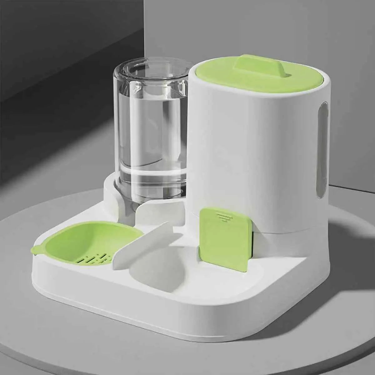 Feeder - Dual-purpose Drinking and Feeding Unit - Convenient, Simple, Large Capacity -Suitable for Small and Medium Dogs and cat