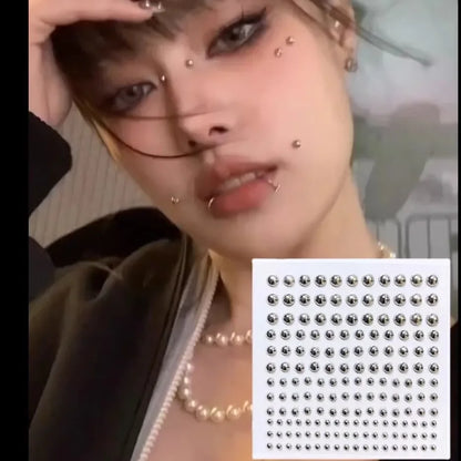 Adhesive Faux Piercing Stud Set – 165/180 Pieces