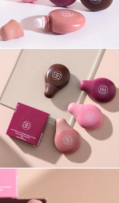 BEAUTY GLAZED 4Color Lipgloss Lip Oil Teens Moisturizing Lipstick Lip Balm High Shine And Lip Gloss Long-Lasting Dry Lip Care - Shello's Creative Boutique