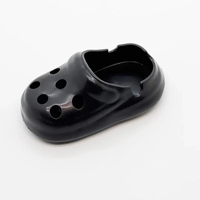 Cute Shoe Ashtray – Flame Retardant Anti-Fly Ash PP Ashtray for Home, Office & Hotel