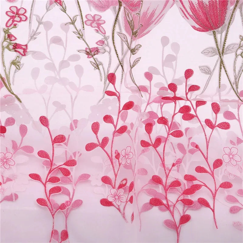 Modern Purple Tulle Curtains - 200x100cm Sheer Voile Drapes - Shello's Creative Boutique