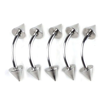 45/90-Piece Stainless Steel Body Piercing Jewellery Set