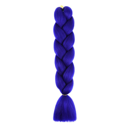 Jumbo Braiding Hair - Pre-Stretched Red White Blue Patriotic Twist Braids - Shello's Creative Boutique