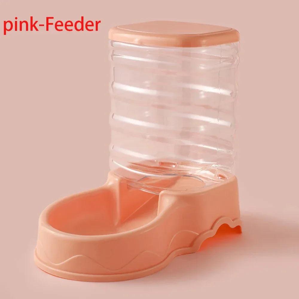 3.8L Automatic Pet Feeder & Water Fountain - Large Capacity for Cats & Dogs - Shello's Creative Boutique