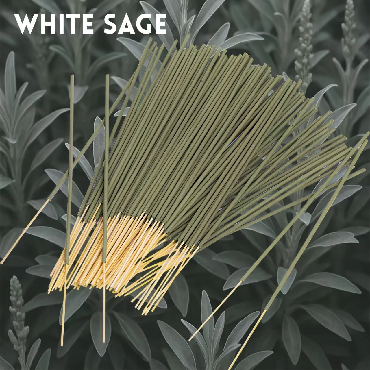 White Sage Aromatherapy Sticks - 8.66 inch for Yoga & Meditation (20-1500 Pack) - Shello's Creative Boutique