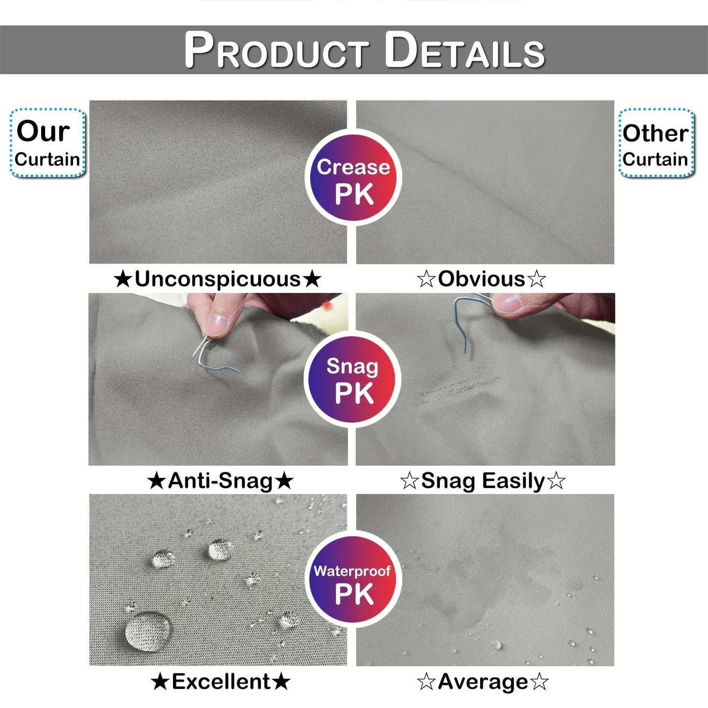 Outdoor Blackout Curtains – Waterproof Patio Drapes - Shello's Creative Boutique