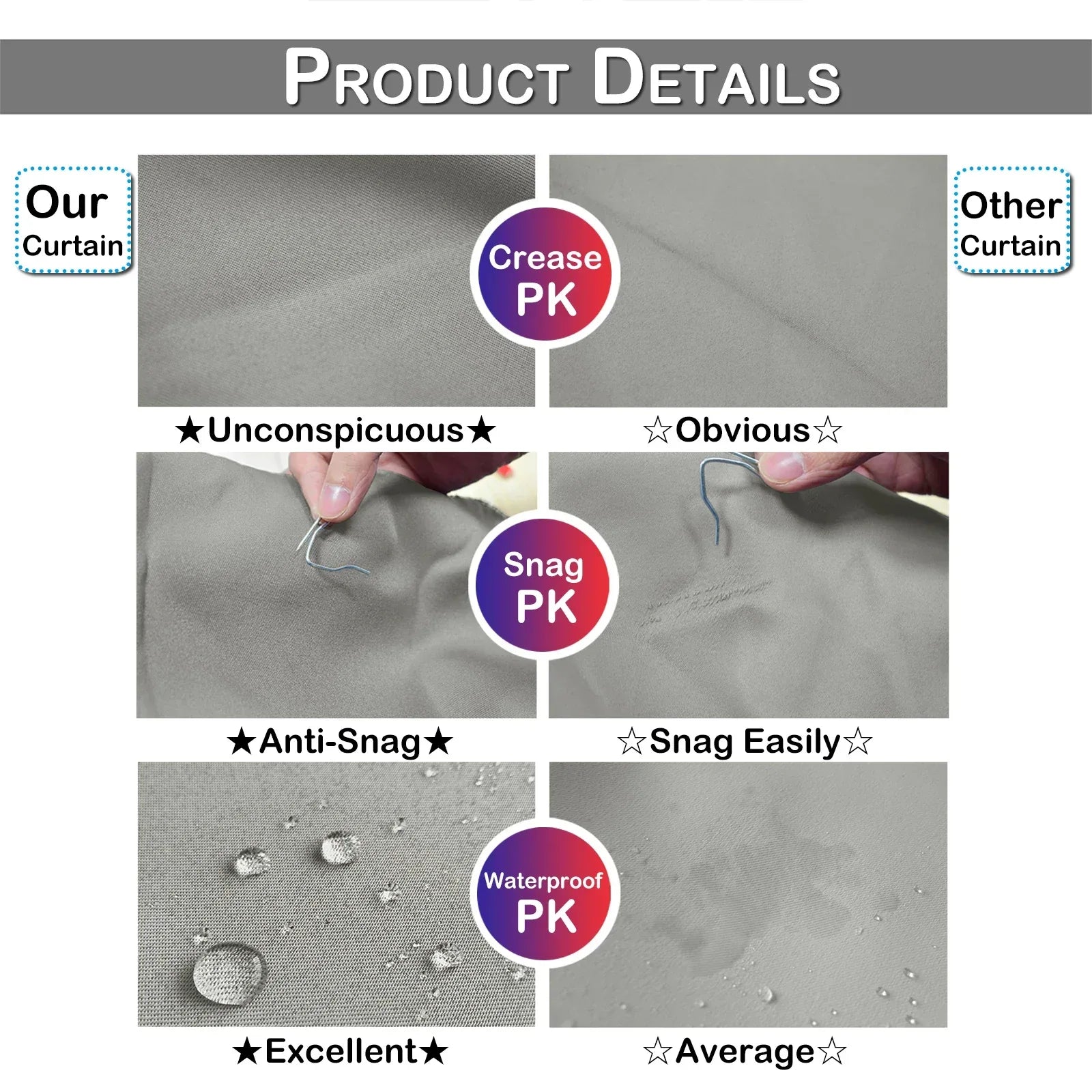 Outdoor Blackout Curtains – Waterproof Patio Drapes - Shello's Creative Boutique