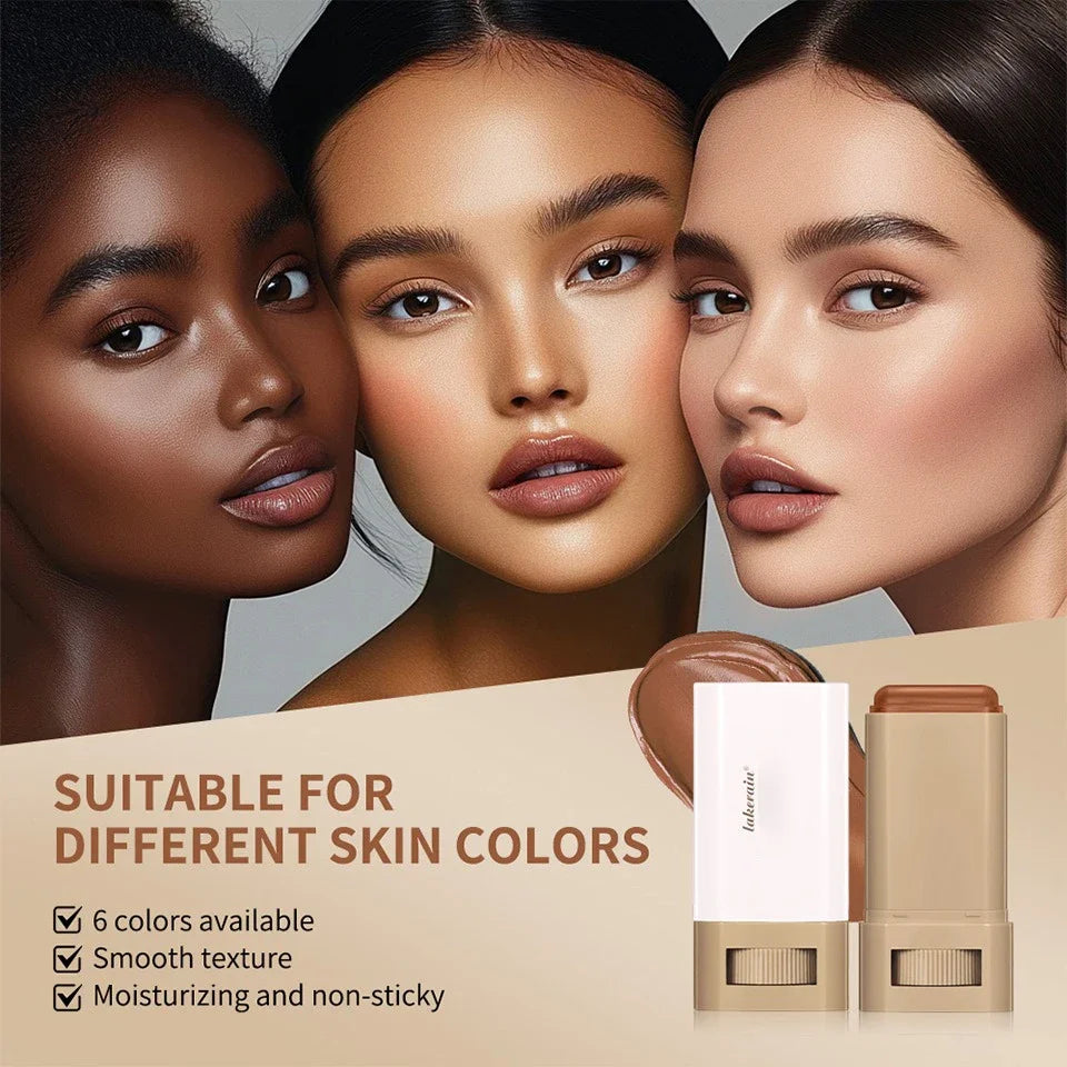 6Color Tinted Foundation Cream Stick Waterproof Lasting Oil-control Cover Acne Makeup Smooth Moisturize Concealer Serum Balm - Shello's Creative Boutique