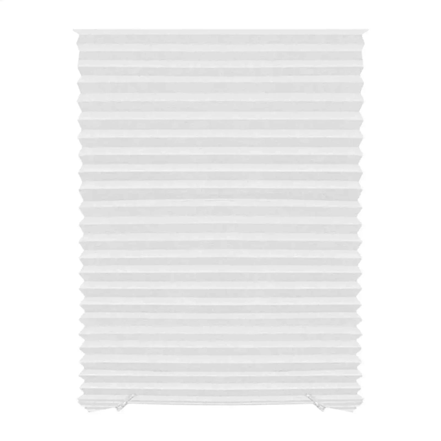 Cordless Pleated Curtains - Self-Adhesive Non-Woven Folding Curtains - Home Shading for Bedroom & Living Room - Shello's Creative Boutique