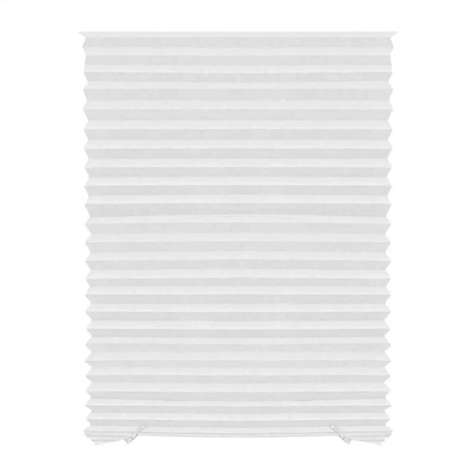 Cordless Pleated Curtains - Self-Adhesive Non-Woven Folding Curtains - Home Shading for Bedroom & Living Room - Shello's Creative Boutique