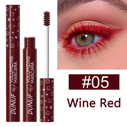 Colorful Curling Mascara Waterproof Fast Drying Eyelashes Extension Multicolor Lashes Makeup Lasting Waterproof White Mascara - Shello's Creative Boutique