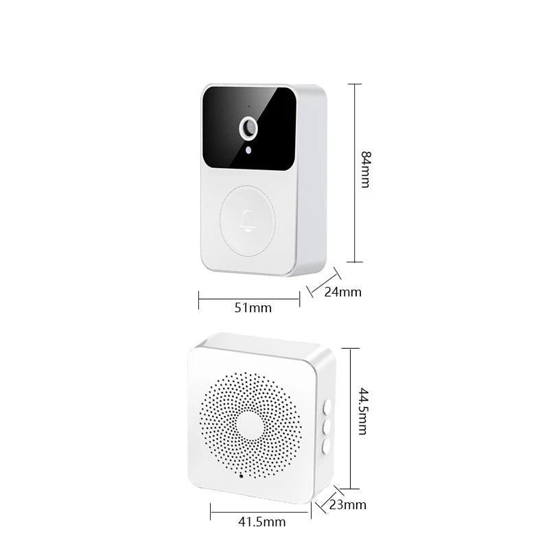 WiFi 2.4G Video Doorbell with Visual Intercom & Voice Change