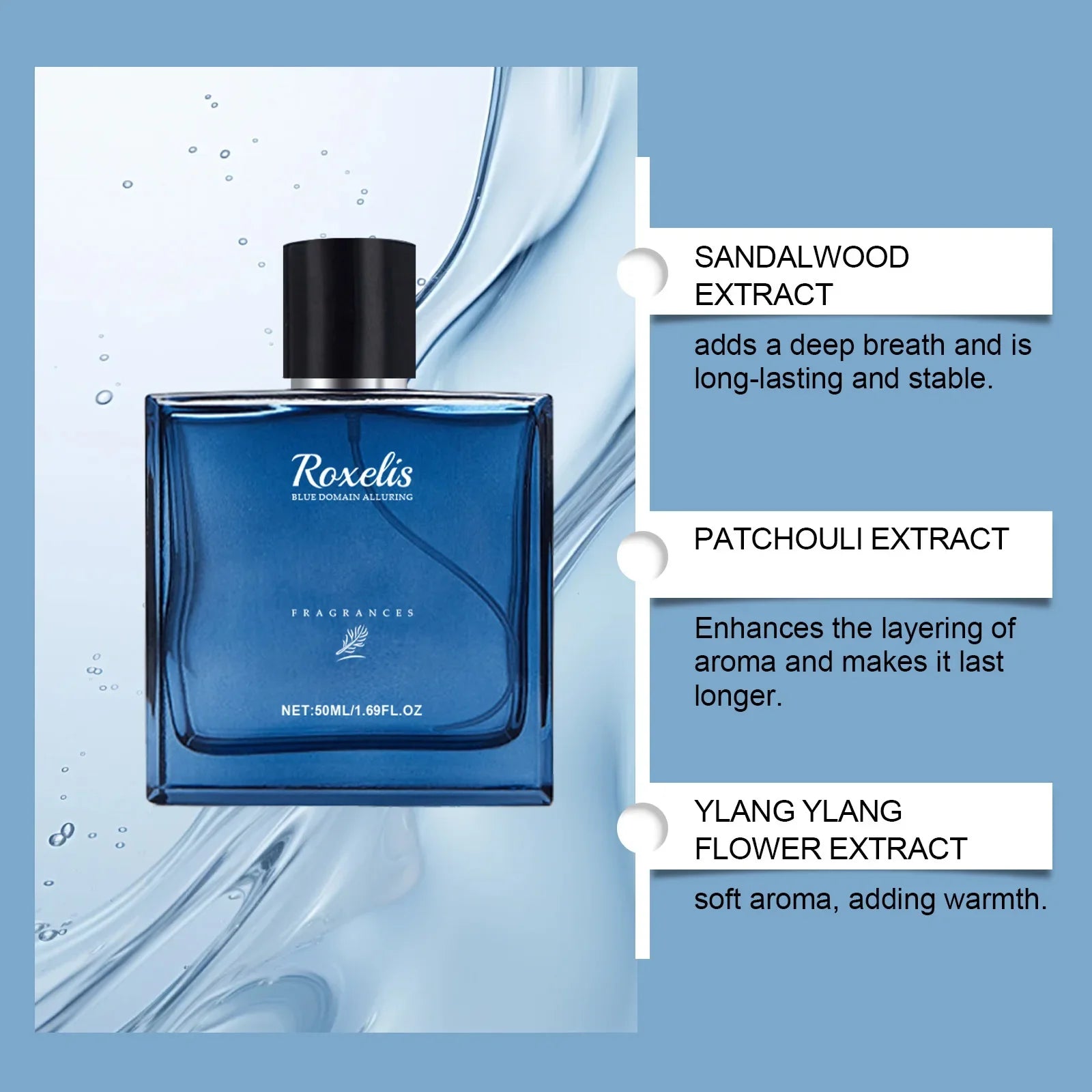 Cologne Perfume Spray Light Fragrance Fresh Increase Charm Lasting Attraction Sexual Flirting Pheromone Romantic Dating Perfume - Shello's Creative Boutique
