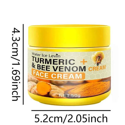 Water Ice Levin Turmeric & Bee Venom Facial Rejuvenation Cream – 50g - Shello's Creative Boutique