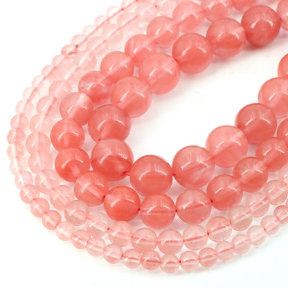 Natural Stone Beads for Jewellery Making – Blue Tiger Eye, Amethyst & Rose Quartz | 4/6/8/10mm