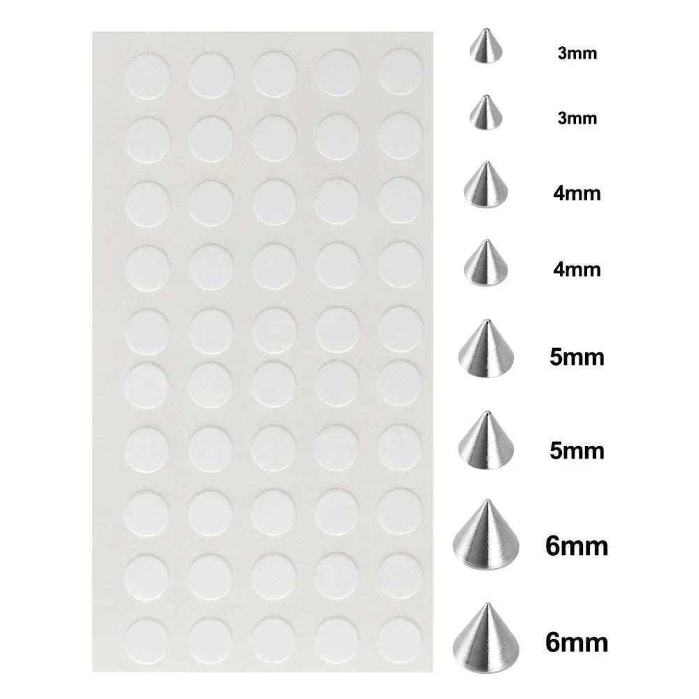 Adhesive Faux Piercing Stud Set – 165/180 Pieces