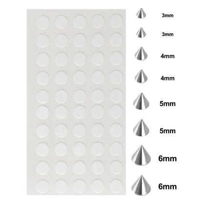 Adhesive Faux Piercing Stud Set – 165/180 Pieces