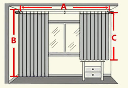 European High-End Luxury Blackout Curtains - Modern Minimalist Drapes for Living Room & Bedroom - Shello's Creative Boutique
