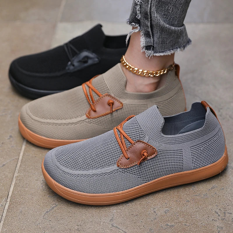 Women's Wide Footed Barefoot Sneakers - Minimalist Mesh Zero Drop Shoes - Shello's Creative Boutique