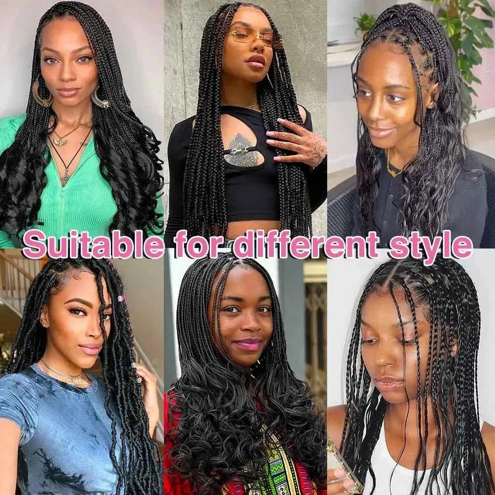 Body Wave Braiding Hair - 100% Human Hair Double Drawn Bulk for Boho Knotless Braids - Shello's Creative Boutique