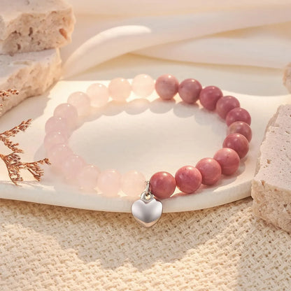 Amethyst & Purple Agate Bracelet and Necklace Gift Set – Stress Relief Jewellery