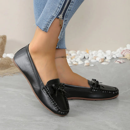 Ballet Flats - Classic Round Toe Loafers for Women - Shello's Creative Boutique