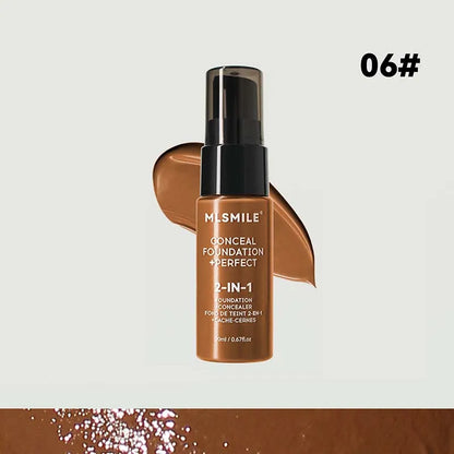 Face Foundation Cream Oil-Control Matte BBCream Waterproof Lasting Concealer Liquid Full Coverage Matte Base Professional Makeup - Shello's Creative Boutique