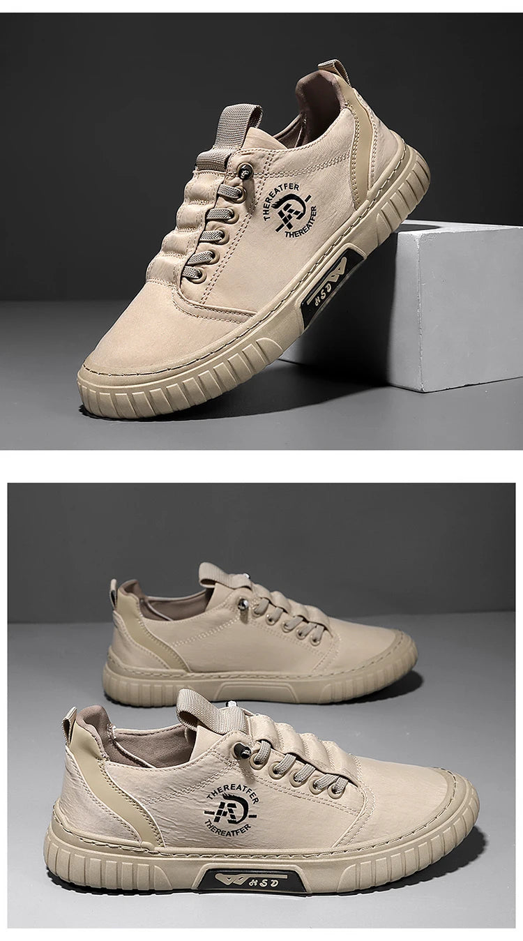 Men's Lace-Up Casual Shoes