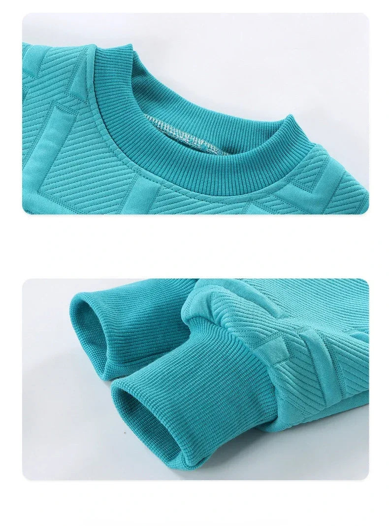 Children's Clothing  Long-sleeved Round Neck Printed Sweatshirt+cuffed Trousers 2pcs Suit Casual Outer Wear Simple Shello's Creative Boutique