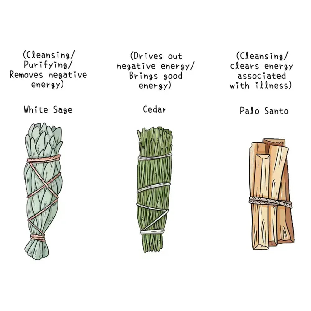 White Sage Bundle & Candle Set - California Smudge Stick Gift Set - Shello's Creative Boutique