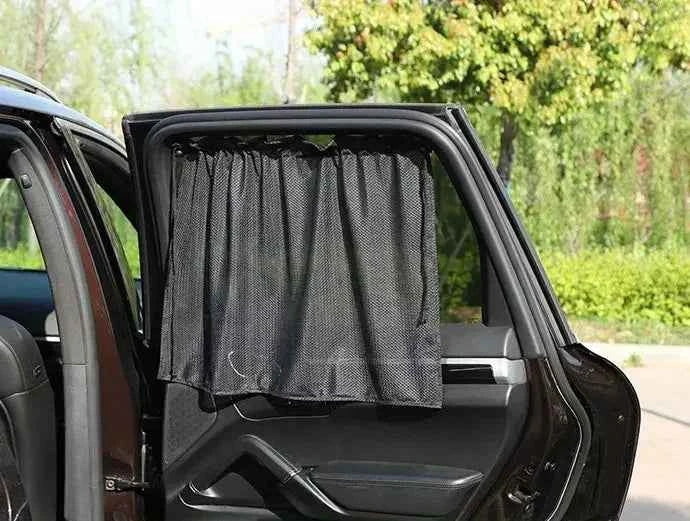 Summer Car Sunshade Curtains  , Blocks UV Rays, Keeps Interior Cool, and Protects from Fading - Durable and Easy to Install