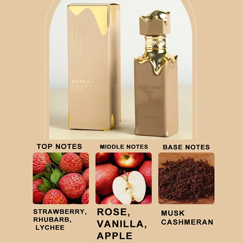 Arabian Senior Women's Perfume Rich Cream Muffin Caramel Vanilla Light Perfume Lasting Fresh Floral Fruity Fragrance Body Spray - Shello's Creative Boutique