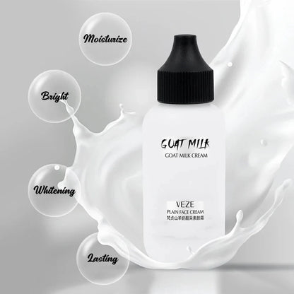 50ml Goat Milk Liquid Foundation Matte Concealer Waterproof Oil-control Cover Dark Circles Brighten Natural Cosmetics Makeup - Shello's Creative Boutique