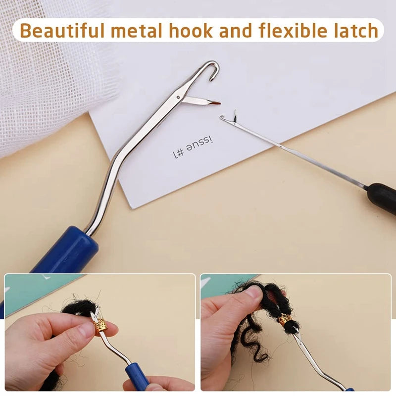 Dreadlock Crochet Hook Dreadlock Crochet Hook Tool Crochet Needle For Hair Braiding - Shello's Creative Boutique