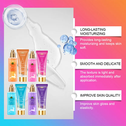 Christmas Body Care Gift Set, Fragrance Body Lotion & Perfume Spray, Holiday Party Long Lasting Scent - Shello's Creative Boutique