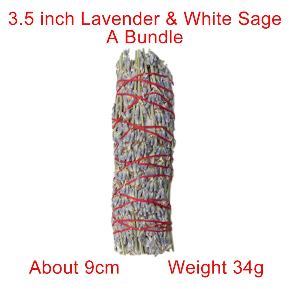 White Sage Bundle & Candle Set - California Smudge Stick Gift Set - Shello's Creative Boutique