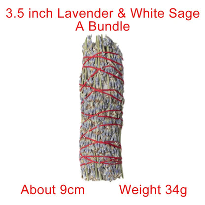 White Sage Bundle & Candle Set - California Smudge Stick Gift Set - Shello's Creative Boutique
