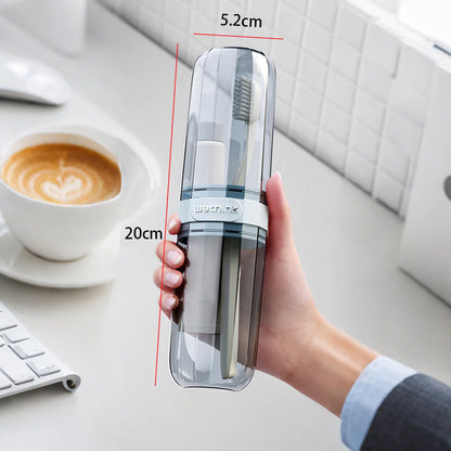 Portable Toothpaste Toothbrush Protect Holder Case Travel Camping Storage Box Protect Toothbrush Toothpaste from Dirt and Damage - Shello's Creative Boutique