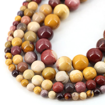 Natural Stone Beads for Jewellery Making – Blue Tiger Eye, Amethyst & Rose Quartz | 4/6/8/10mm