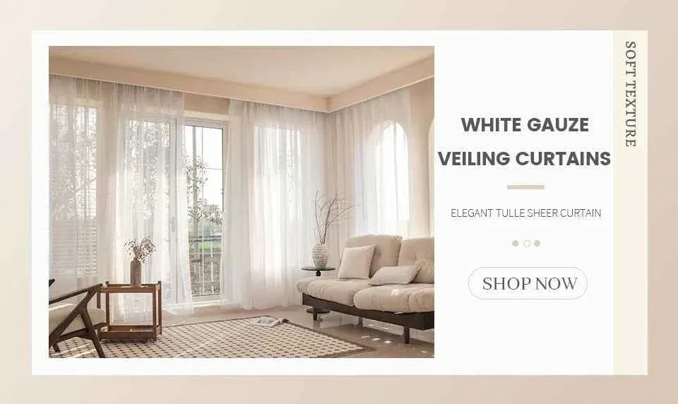 Modern Blackout Curtains - Thermal Insulated Short Drapes for Kitchen & Bedroom (95% Light Blocking) - Shello's Creative Boutique
