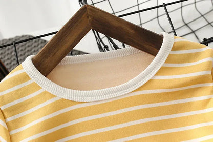 Sonkpuel Unisex Winter Pajama Set – Thickened Plush Cotton Thermal Sleepwear for Kids - Shello's Creative Boutique