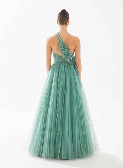 Elegant Evening Dress for Formal Occasions - Wedding & Cocktail Gown | Customizable - Shello's Creative Boutique