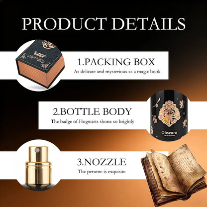MINISO & Harry Potter Perfume For Men Original Luxury Arabes Woody Long Lasting Eau De Parfum Fragrance Gift For Men 100ML Spray - Shello's Creative Boutique