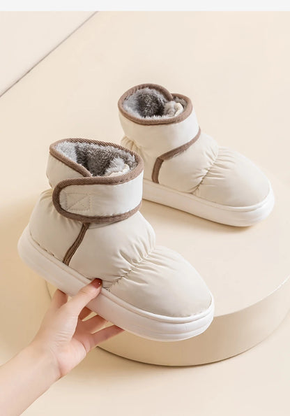 Unisex Winter Snow Boots - Waterproof Plush Anti-Slip Cotton Boots - Shello's Creative Boutique