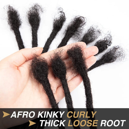 Dreadlocks Extensions Synthetic Dreads Hair  Reggae Hip-hop Synthetic Afro Kinky Style Locs Extensions For Men/Women - Shello's Creative Boutique