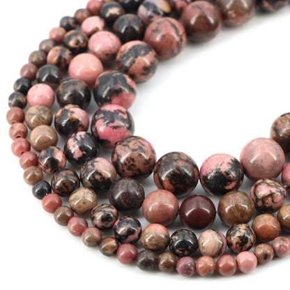 Natural Stone Beads for Jewellery Making – Blue Tiger Eye, Amethyst & Rose Quartz | 4/6/8/10mm